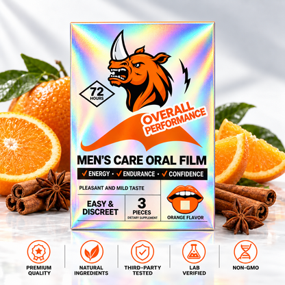 Late Night Power Oral Strips -Premium Men's Boost -Bestseller
