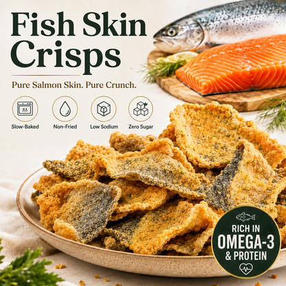 65K+ SOLD!✨-Wild Alaskan Salmon Skin Crisps-Finds