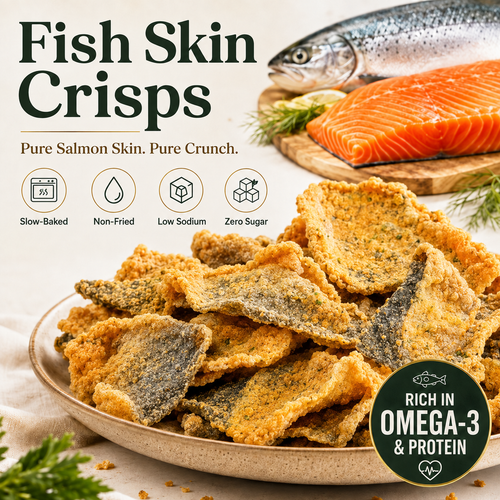 65K+ SOLD!✨-Wild Alaskan Salmon Skin Crisps-Finds