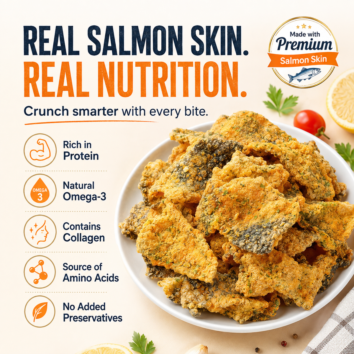 65K+ SOLD!✨-Wild Alaskan Salmon Skin Crisps-Finds