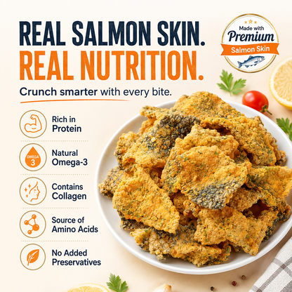 65K+ SOLD!✨-Wild Alaskan Salmon Skin Crisps-Finds
