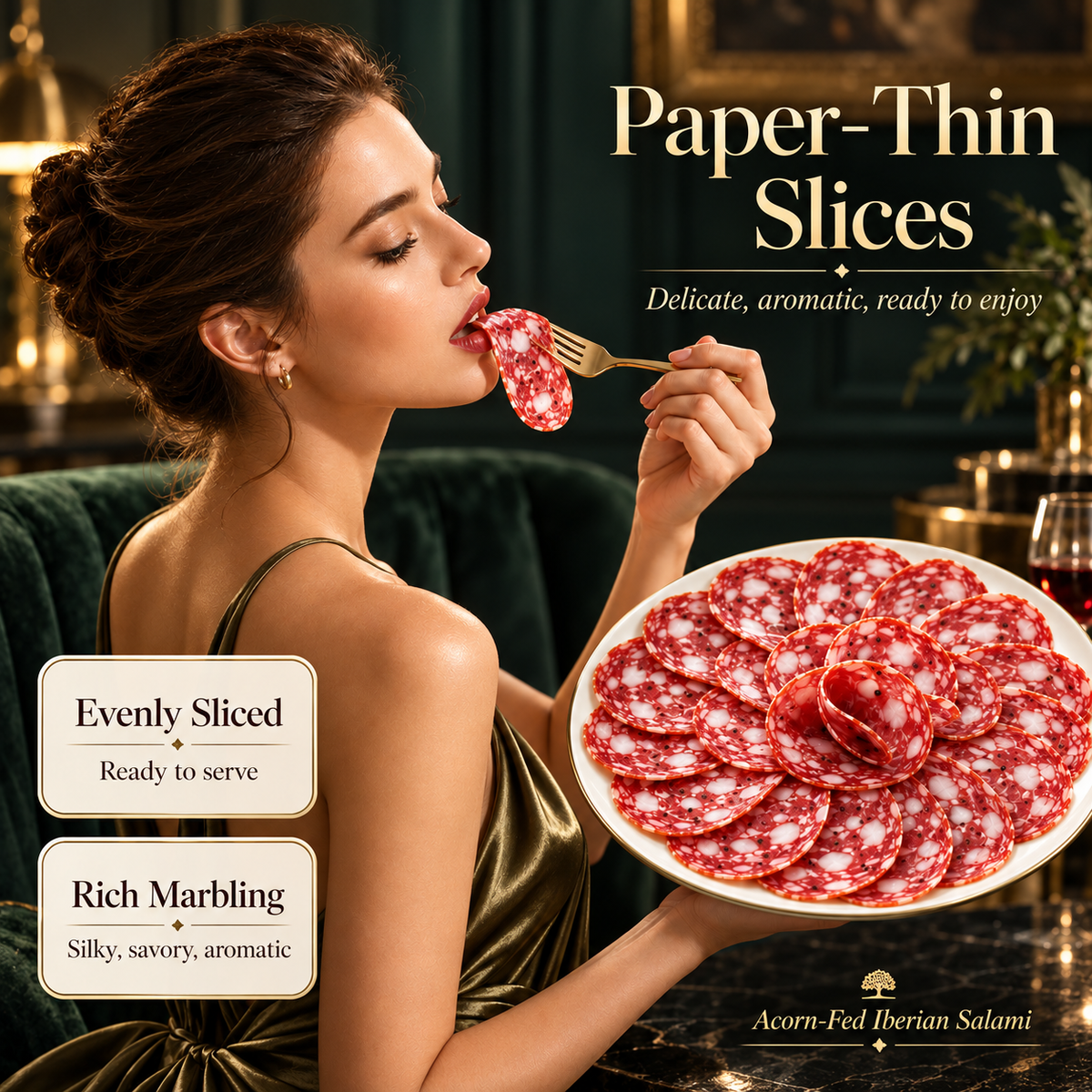 🌰 𝗣𝗿𝗲𝗺𝗶𝘂𝗺 𝐒𝐩𝐚𝐧𝐢𝐬𝐡 𝐈𝐛𝐞́𝐫𝐢𝐜𝐨 𝐒𝐚𝐥𝐜𝐡𝐢𝐜𝐡𝐨́𝐧 🥓 -Bestseller