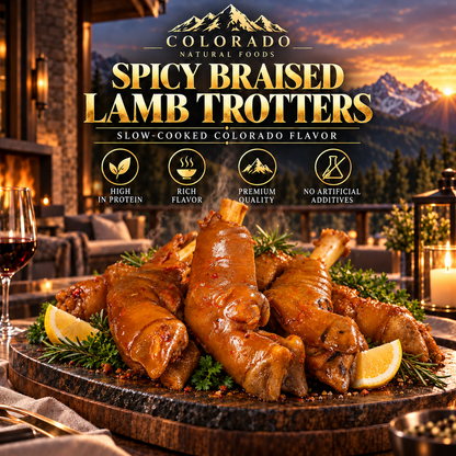 Premium Colorado Spicy Braised Lamb Trotters™ – Slow-Cooked Tender Lamb Feet with Bold Flavor - Finds